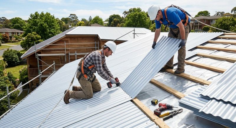 Metal Roof Installation in Fredericksburg, VA